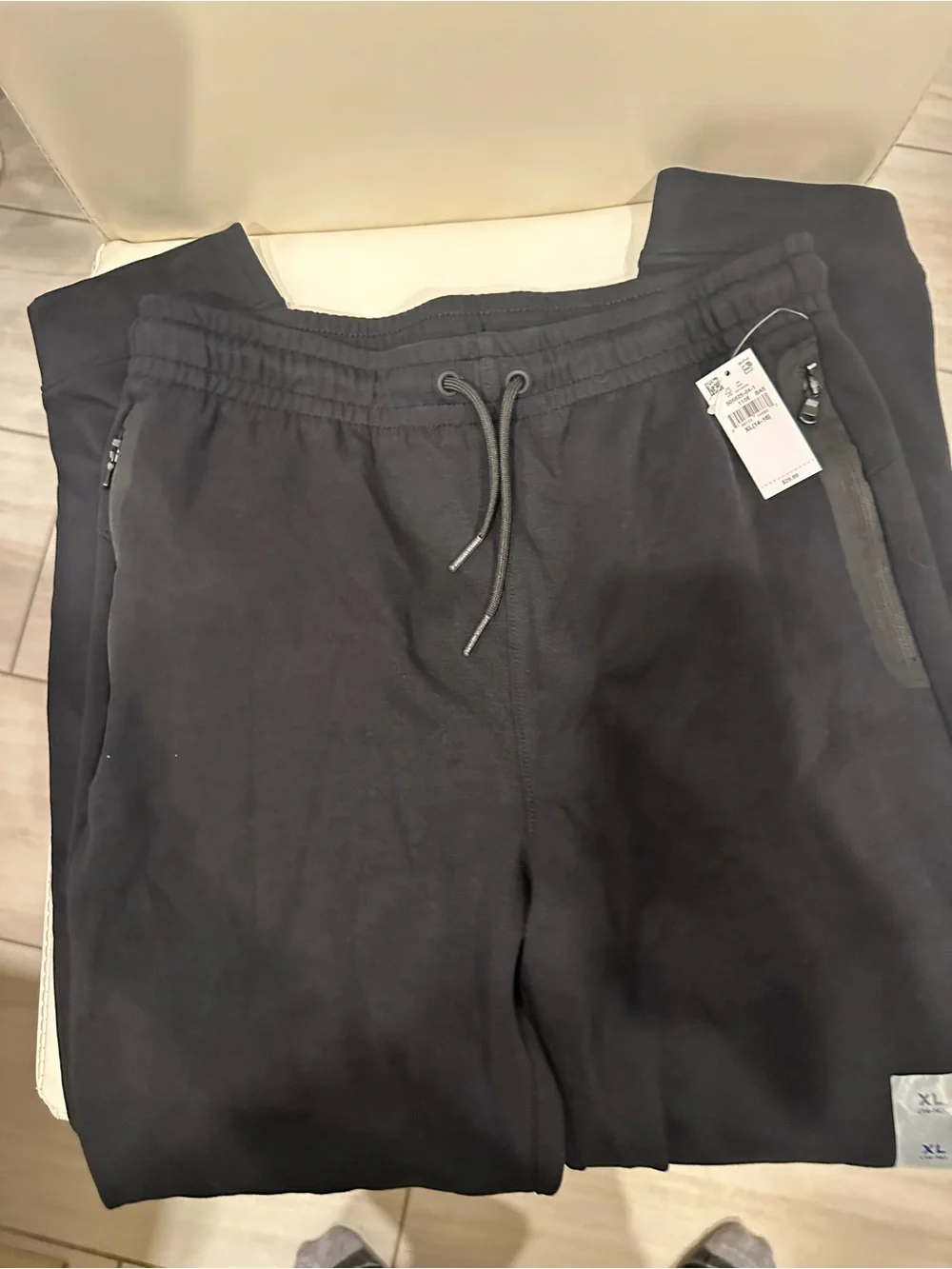 Old Navy Men's Black Drawstring Jogger Sweatpants